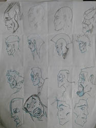 Drawing Heads 