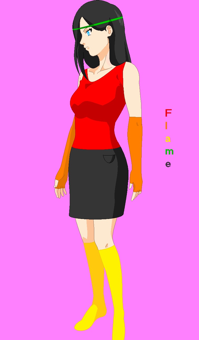 My creepypasta OC Flame