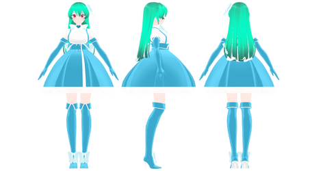 {MMD/GOMG} Magia Azura