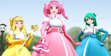 {MMD/GOMG} Tres Magia !