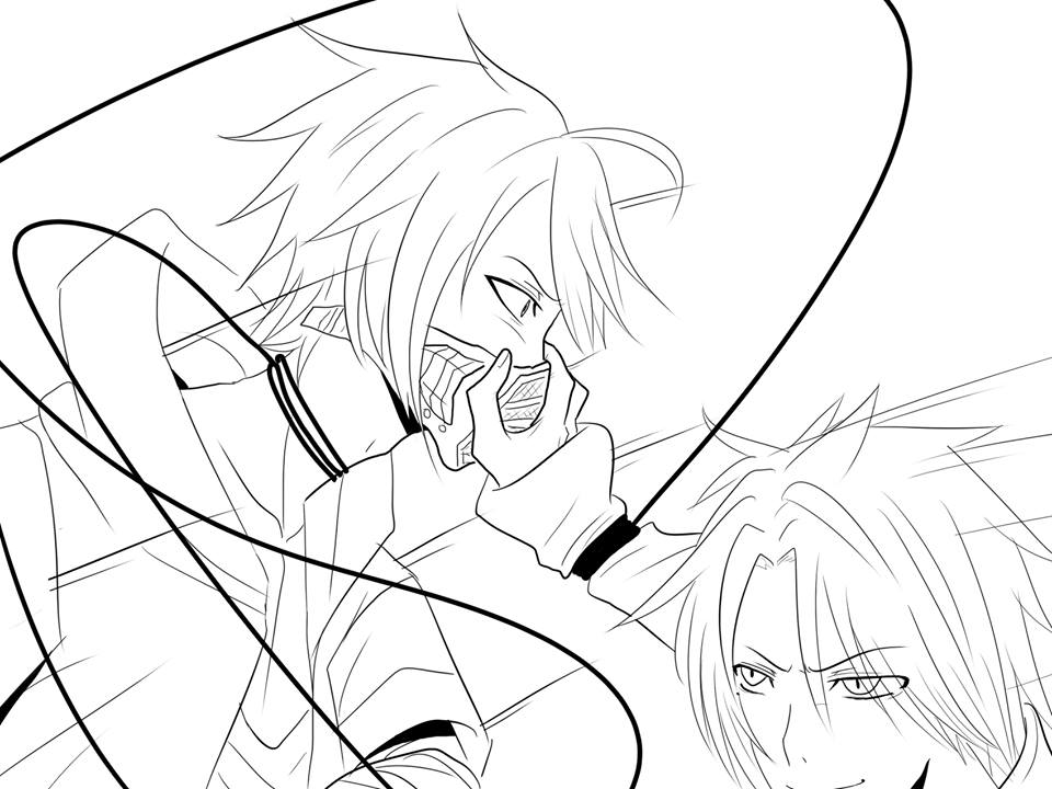 Xeray Vs Januz (Lineart)