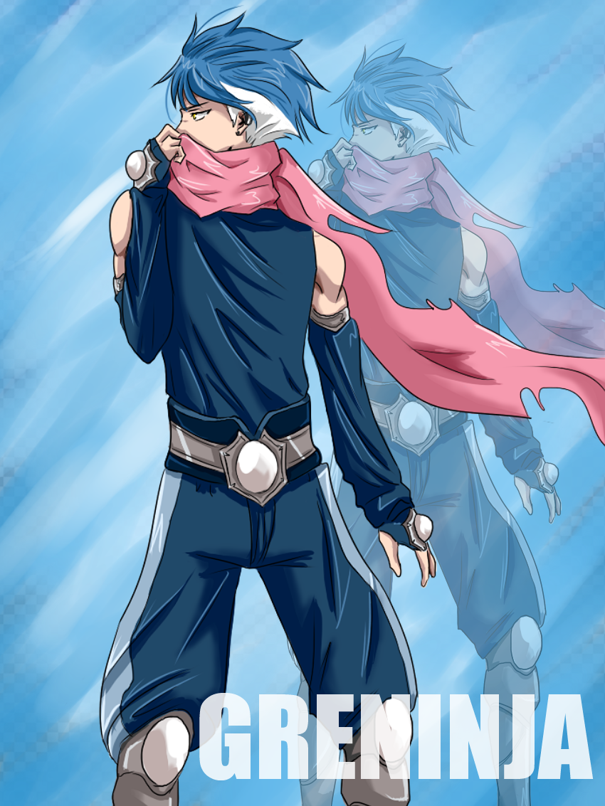 Gijinka FanArt: Greninja