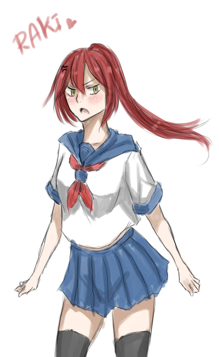 Raaki R 2 Pick a Number: Raaki in School Uniform by Rinnichin on DeviantArt