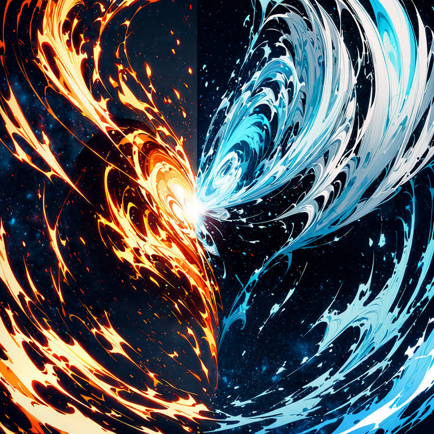 Dit Fire Fire versus Water Duality by Subtra on DeviantArt