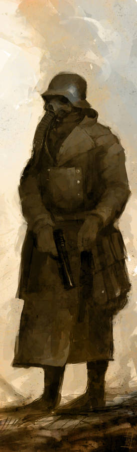 Gasmask Soldier