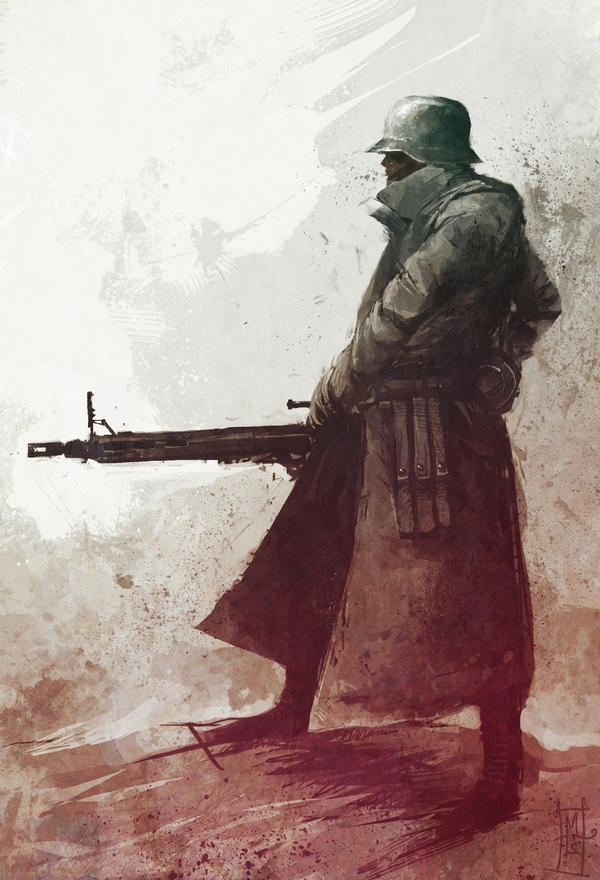 Machine Gun Character Machine Gunner by Marcodalidingo on DeviantArt