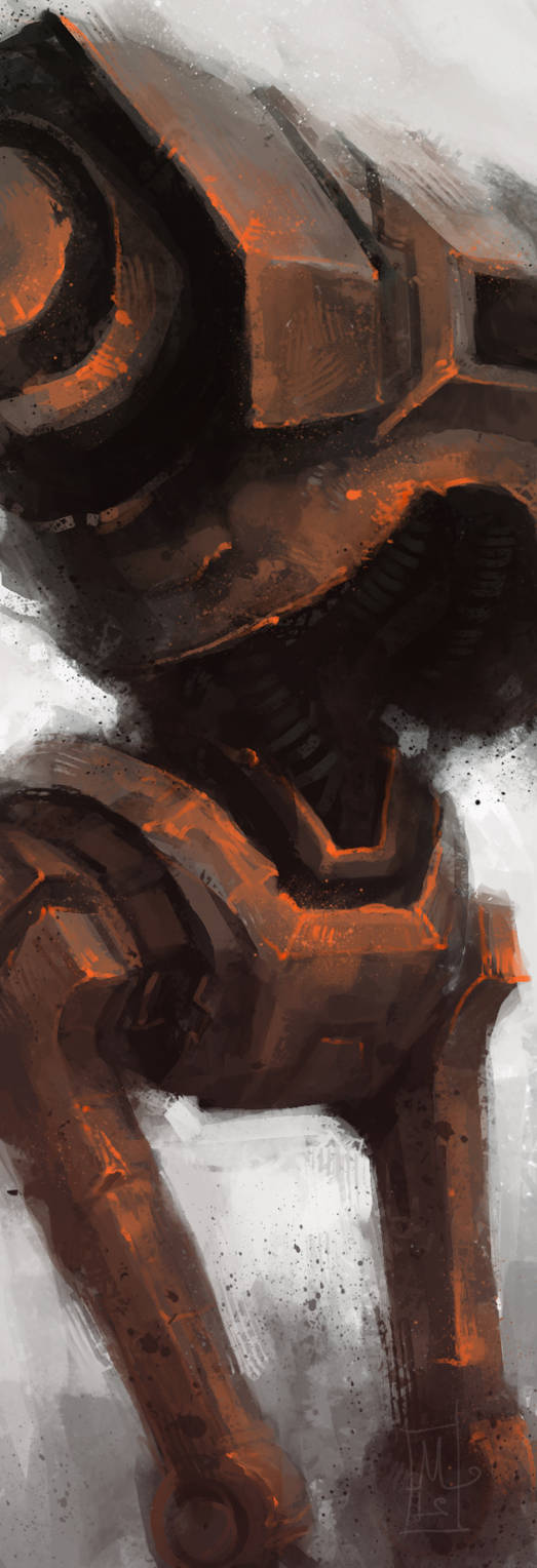 Rusted Robot by Marcodalidingo on DeviantArt