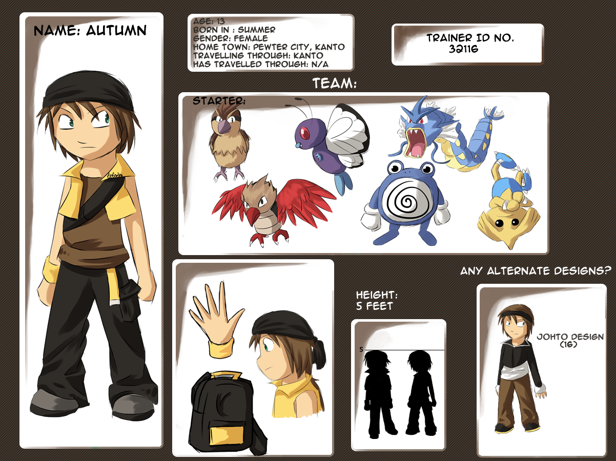 Trainer ID - Autumn - ref