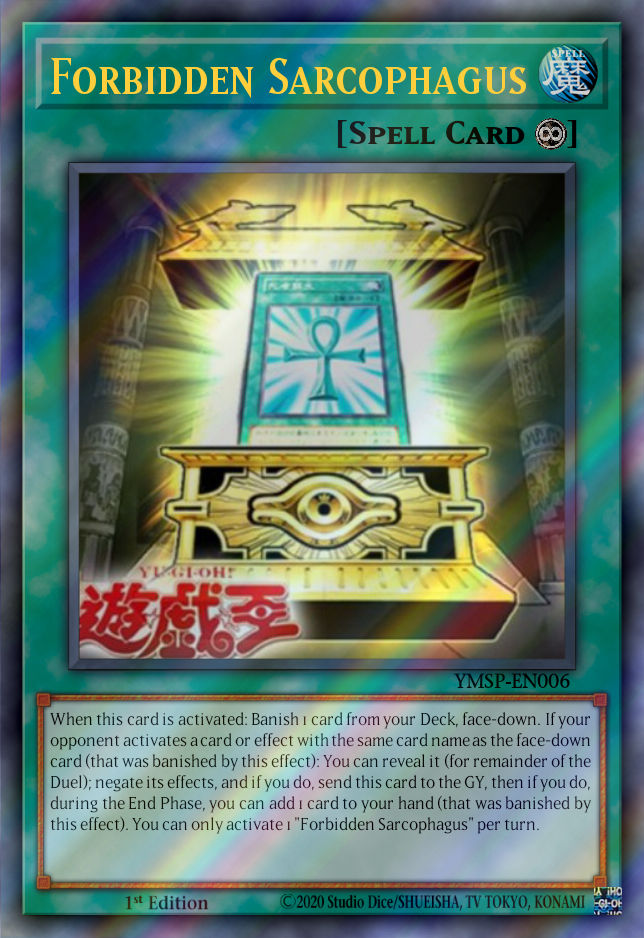 yugioh sarcophagus cards Shining Sarcophagus - Legacy of Destruction