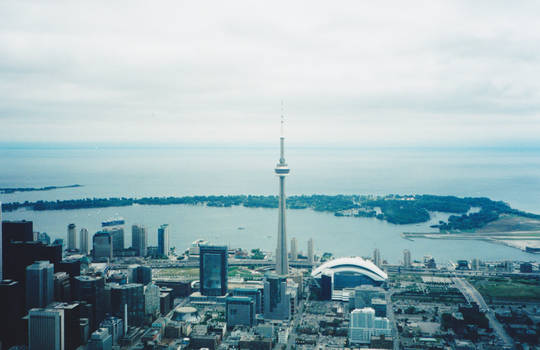 Toronto from a Helicopter