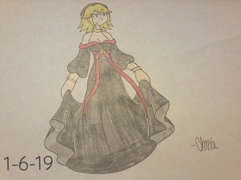 Riliane in Black by UniKiko752 on DeviantArt