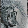 Lion Pencil Study