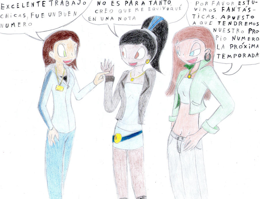 Backup Dancers by drake-rex on DeviantArt