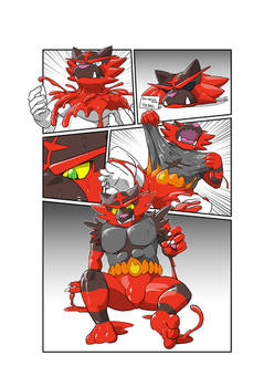 Incineroar mask goo TF