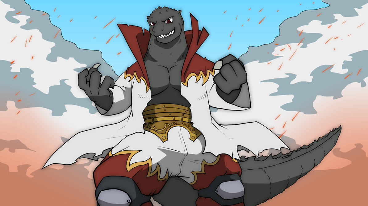 Godzilla in My Hero Academia by nesise on DeviantArt