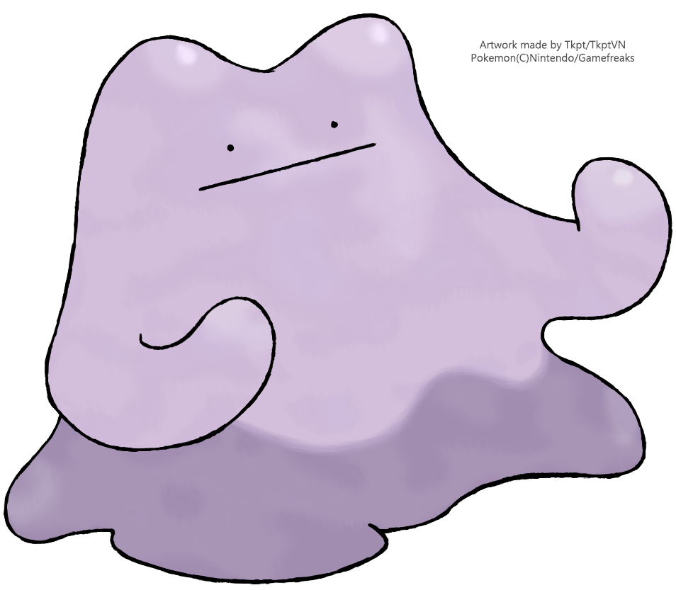HD Ditto 07 (Transform) by pokevectors on DeviantArt