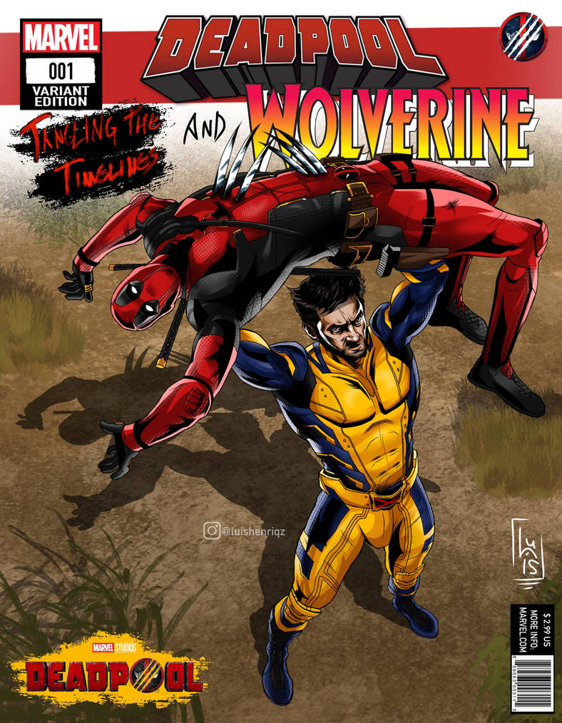 Deadpool vs Wolverine - Comic Book Cover by itzluisx on DeviantArt
