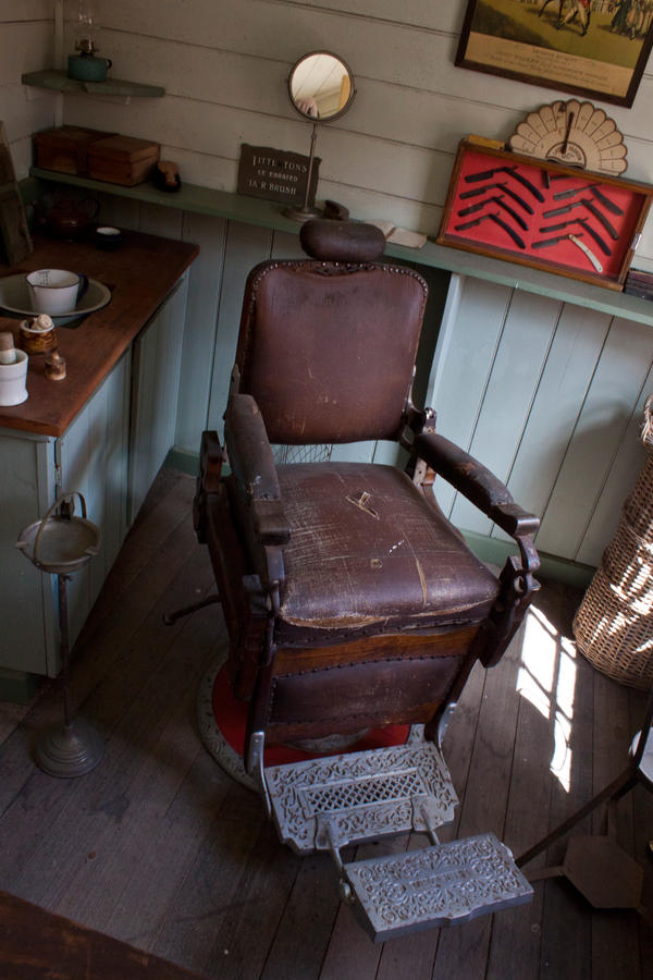 Old Barbers Chair