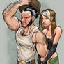 wolverine and rogue colour