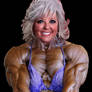 Hypermuscular senior lady