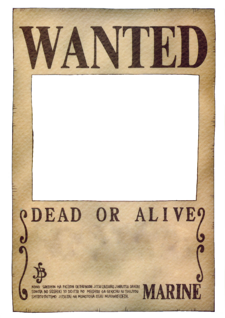 10+ One Piece Wanted Posters - Free Printable Templates in Word, PDF,  Vector EPS