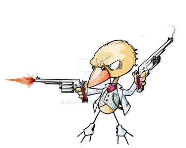 Pov exploiter chicken gun by RoosterRuby on DeviantArt