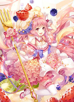 Magical Girls: Fluffy cake