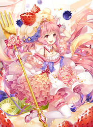 Magical Girls: Fluffy cake