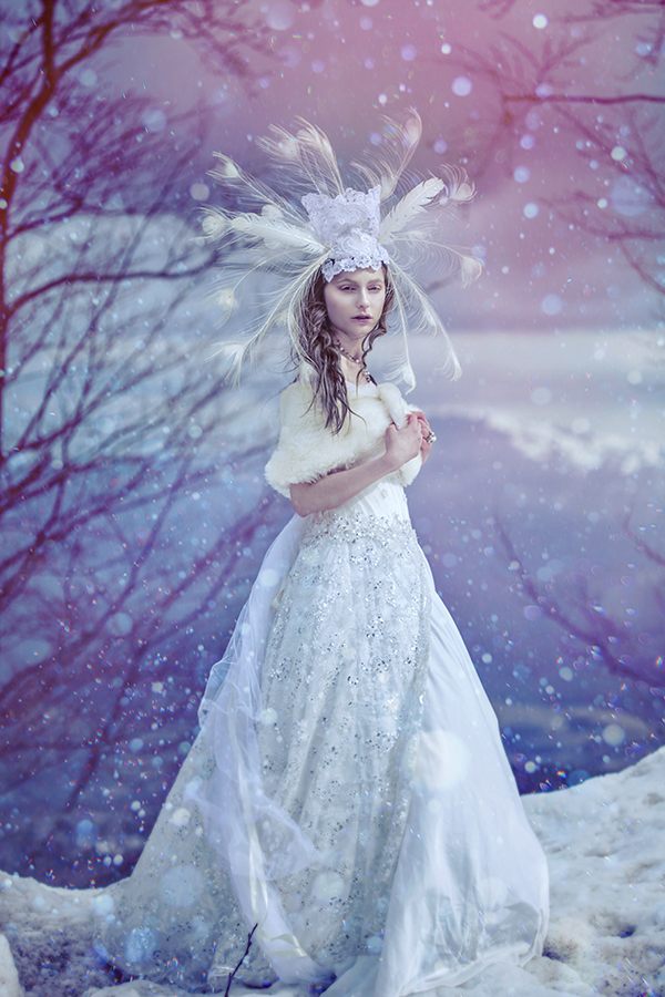 winter goddess dress Celestial Moon Goddess Armor Gown Starfall Ballgown Fantasy Costume Pagan Wedding Handfasting Fairytale Gothic Pagan Fairygoth Acotar Dress