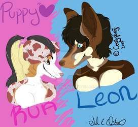 Rua and Leon Puppy Love