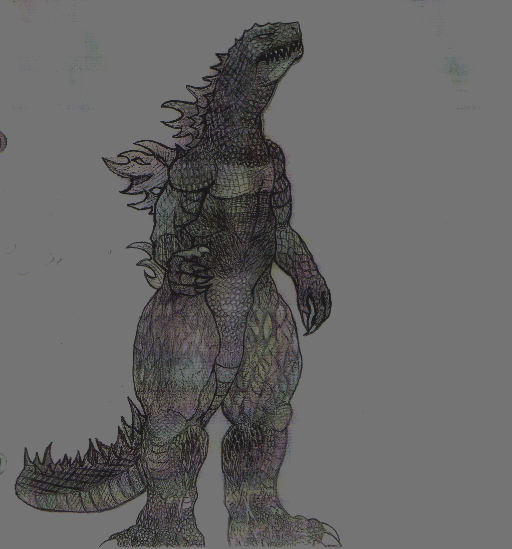 GODZILLA 1954 REDESIGN by Tenup on DeviantArt