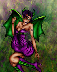 green succubus by Lycra21