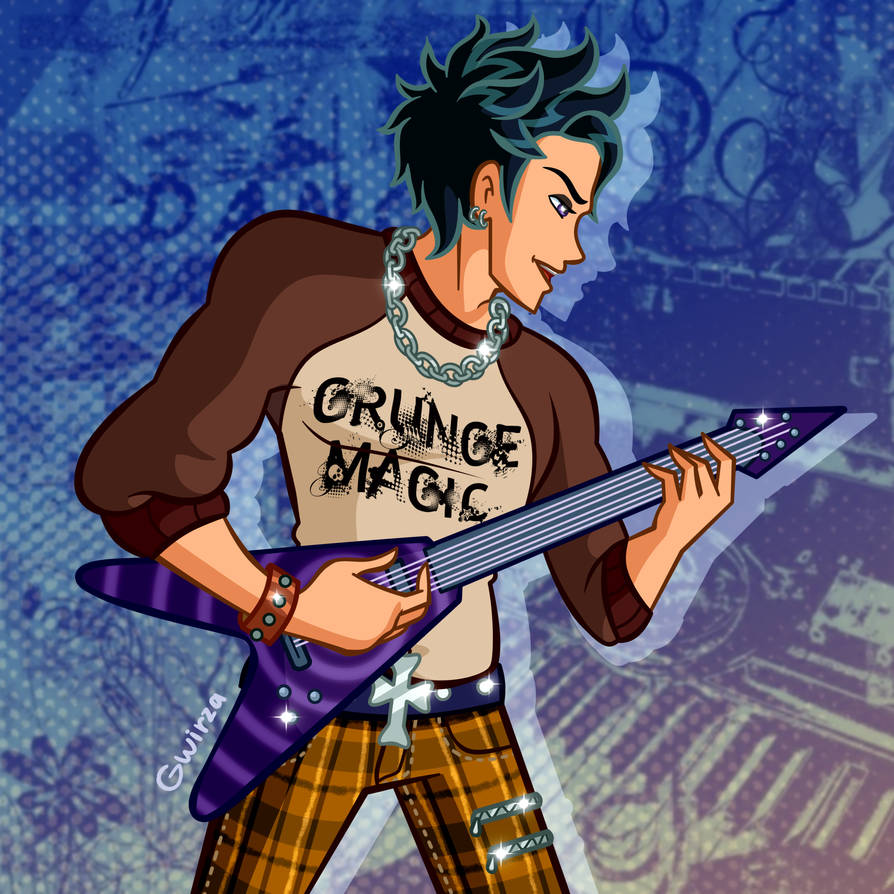 Nate singer of the rock band Grunge Magic by Gwirza on DeviantArt