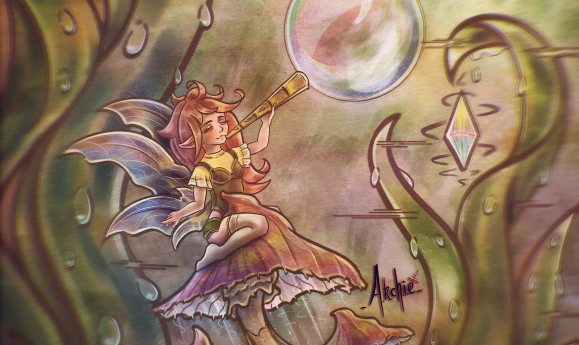 Mushroom Fairy Free Wallpaper by Arc4hie7 on DeviantArt