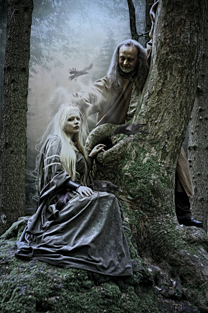 The forest magician by Bergkristalle