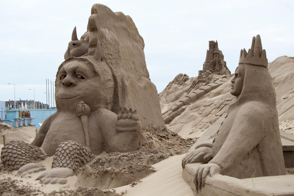 Sand Sculpture (Stock Photo)