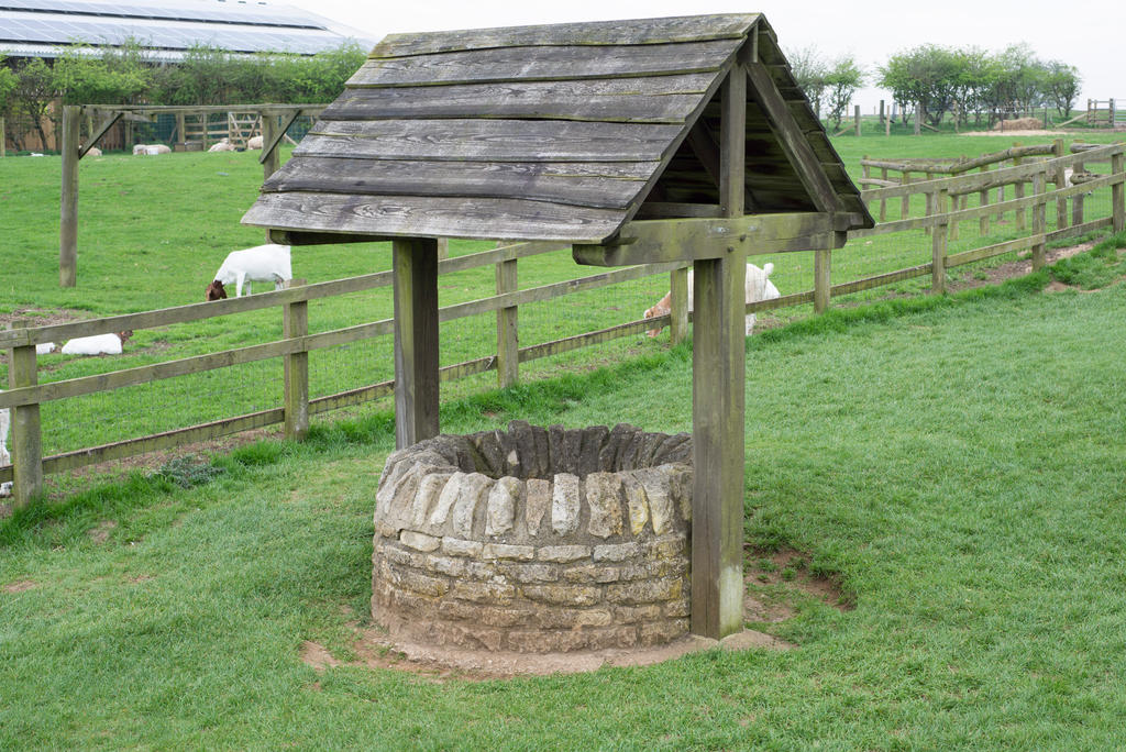 Wishing Well Stock2 - Cotswold Farm Park by jeffkingston