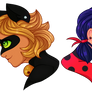 Ladybug and Chat Noir