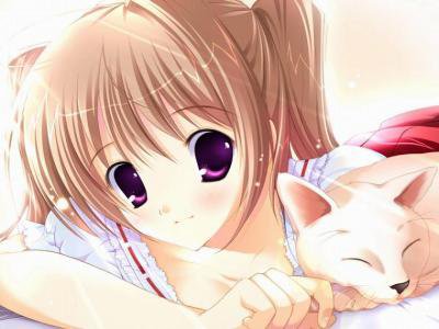 Fille Avec Un Chat By Gardgirl On Deviantart Fille Avec Un Chat By Gardgirl On Deviantart