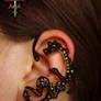 Baby dragon earcuff