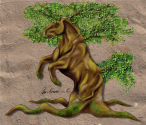 Earth Elemental Horse