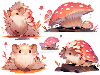 Adopt $4. Mushroom hamster 08.23 20