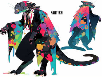 Adopt $3. Rainbow panther furry 21.09.23 11