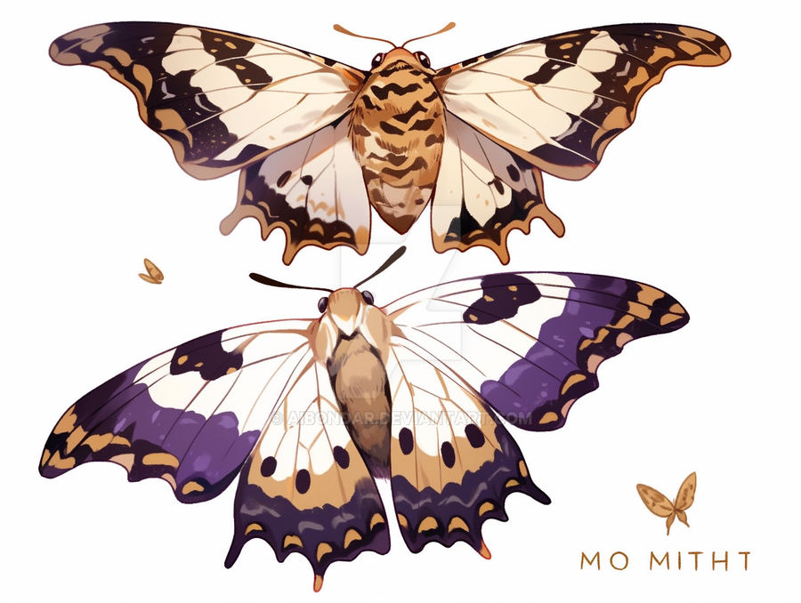 Moth 404 Adopt $4. Moth Hybrid 21.09.23 159 by aibondar on DeviantArt
