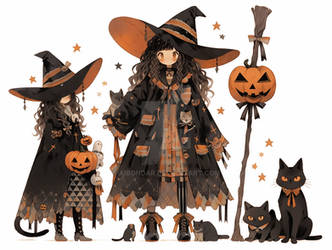 Haloween Witches 4$ 27.10.23 19