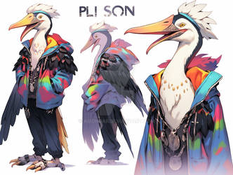 Adopt $4. Stylish pelican furry 21.09.23 115