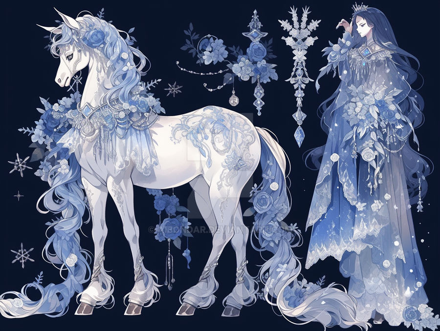 Princess Centar Ice centaur princess 12.12.23 $4 3 by aibondar on DeviantArt