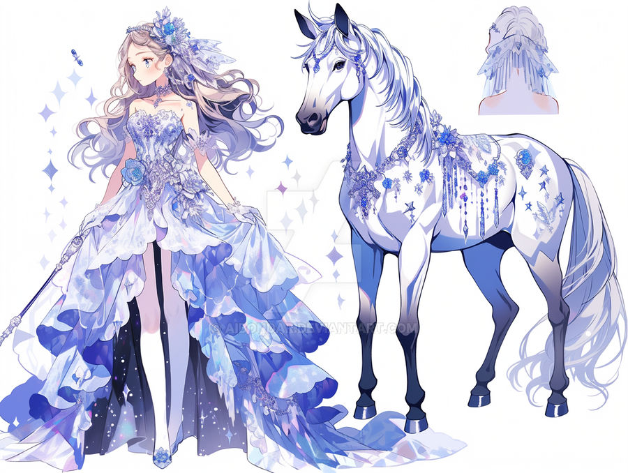 Princess Centar Ice centaur princess 12.12.23 $4 8 by aibondar on DeviantArt