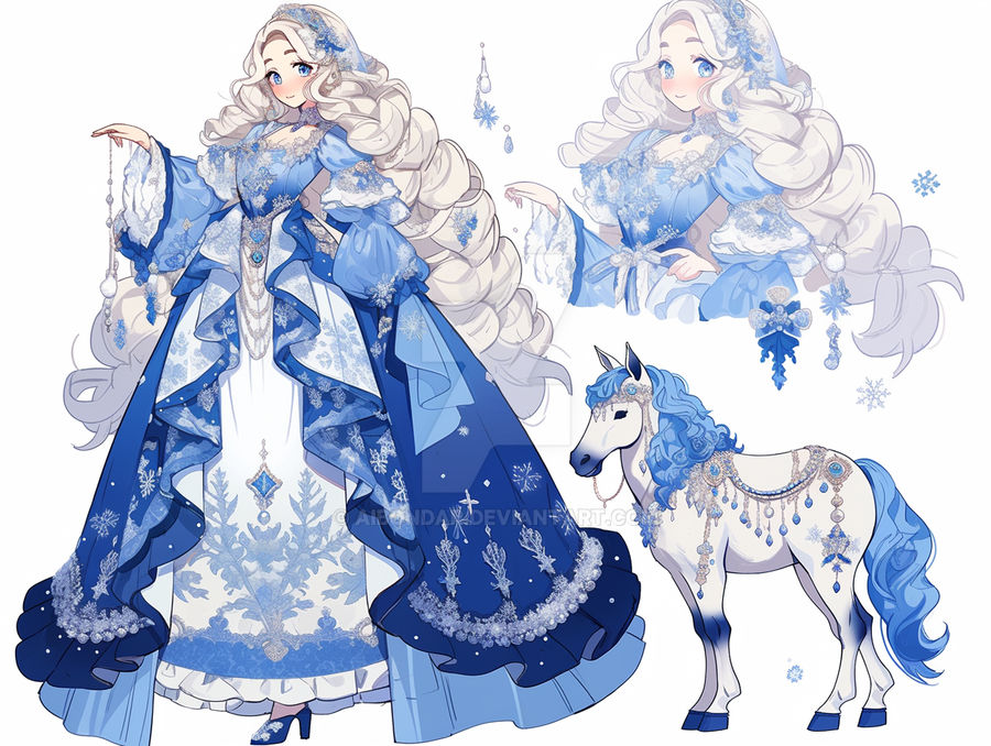 Princess Centar Ice centaur princess 12.12.23 $4 15 by aibondar on DeviantArt