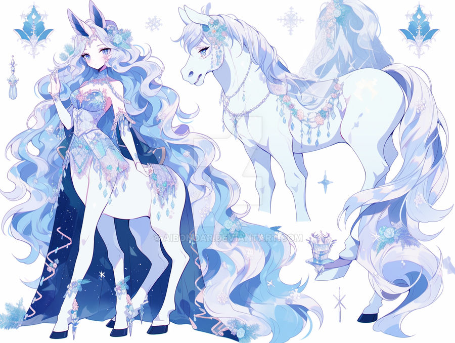 Princess Centar Ice centaur princess 12.12.23 $4 17 by aibondar on DeviantArt